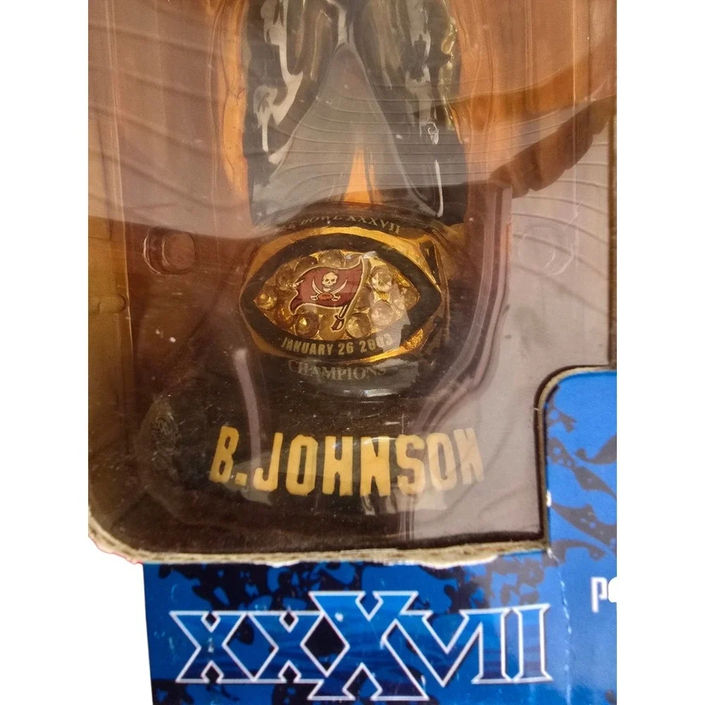 NEW‎ Tampa Bay Buccaneers Brad Johnson Super Bowl 37 XXXVII Bobblehead NIB NFL